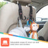 Nuby 2-in-1 Deluxe Adjustable Baby Stroller & Car Seat Hooks, 2 Pack, 8 Hooks Total, Black