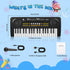MusicForset 37 3 4 5 6 Upgraded Kids Piano Keyboard Keys Toddler Keyboard with Microphone Learning Instrument Musical