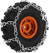 INJORA 55-65mm 1.0" Snow Chain Tires for TRX4M, SCX24, FCX24 1/18, 1/24 RC Crawler Upgrade