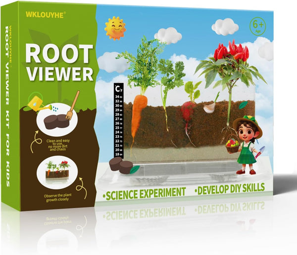 WKLOUYHE Root Viewer Kit for Kids STEM Science Toy & Craft Growing