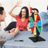 12 Inch Facilife Spinning Wheel - Color Prize Wheel with Stand, Table Spinner for Trade Shows, Carnivals & Home Games