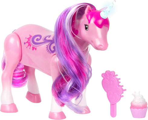 Little Live Pets Sparkles The Unicorn Toy - Musical Dancing Pony with Light Up Rainbow Horns, Interactive Animal Toy