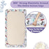 Set, Crib Sheets for Girls Boys, HNHUAMING Ultra Soft Neutral Crib Fitted Sheets, Boho Breathable Universal Crib & Baby