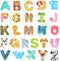 LOVESTOWN 26PCS Large Magnetic Letters, Colorful Animal Alphabet ABC Magnets for Kids Educational Spelling Games