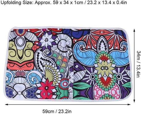 OPPWONG Baby Changing Pad, Multifunctional Infant Urine Pad Portable Changing Pad Diaper Changing Pad Diaper Changing