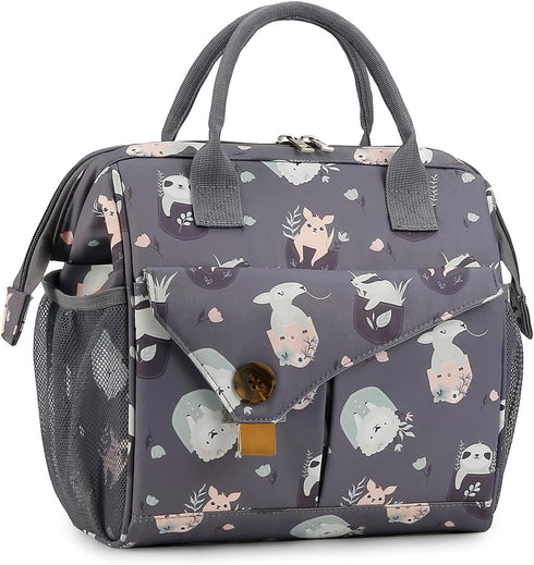 Baby Diaper Bag Handbag - Waterproof Mini Smart Diaper Bag with Insulated Pocket for Outdoor