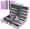 Backgammon Sets for Adults, 15 inch Backgammon Purple Sets Classic Board Game