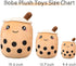 9.4 inch) VHYHCY Cute Stuffed Boba Plush Bubble Tea Food Milk Cup Plushie Pillow , Soft Kawaii Hugging Plush Toys Gifts