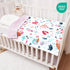 30x40 Inches, PHF Minky Baby Blanket for Girls with Double Layer and Soothing Raised Dotted Backing, Soft
