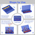 Pup Go 4 3+, (11x8x9cm) Travel Size in a Row Game for Kids Ages Christmas Stocking Stuffers Gifts for Boys Girls Teens