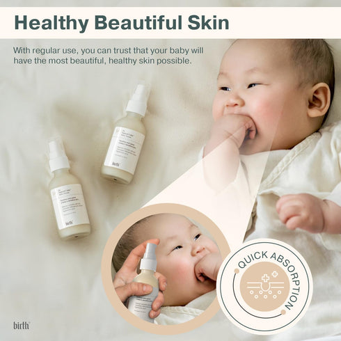 Baby Eczema Serum for Newborns, Steroid-Free, Safe for Rashes and Redness - Made in Canada, 20z | 59 ml