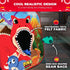 2-in-1 5-Second Setup Set Swooc Games - Dino Frenzy | Corn Hole Games for Kids | | Dinosaur Bean Bag Toss Game for Kids