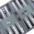 Backgammon Set Backgammon Set (15inch, - Classic Board Game with Premium Leather Case - Portable Travel Strategy Game