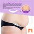 More of Me to Love Cotton and Viscose Blend Tummy Liner, 3-Pack, Large, White