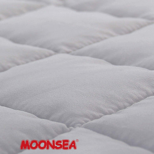 Moonsea Toddler Nap Mat with Pillow & Fleece Minky Blanket - Lightweight Sleeping Bag for Kids