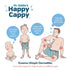 8 Oz (Pack 2) Happy Cappy Baby Shampoo and Body Wash - Eczema Body Wash for Kids & Toddlers, Helps with Dryness