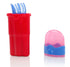 Nuby 9-Piece Fork and Spoon Travel Set, Colors May Vary