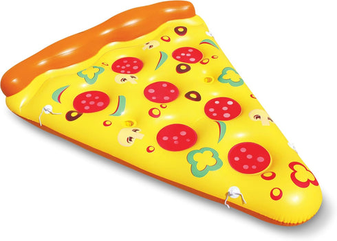 Summer (1 Pack), JOYIN Giant Inflatable Pizza Slice Pool Float, Fun Pool Floaties, Swim Party Toy, Pool Raft Extra