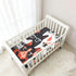 Bseiialft 52 28 Black White Cats Crib Sheets for Boys Girls Soft and Breathable Cotton Baby Sheets for Standard Crib