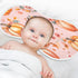 YETTASBIN Watercolor Pumpkin Muslin Baby Burp Cloth, Super Soft Absorbent Cotton Burp Rag Baby Bibs Feeding Cloth