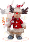Electric Reindeer with Singing, Dancing, Christmas Animatronics Musical Reindeer, Christmas Plush Doll,