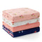 Momcozy Muslin Swaddle Blankets, 4-Pack Breathable and Skin-Friendly Receiving Blankets, Best Wishes