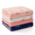 Momcozy Muslin Swaddle Blankets, 4-Pack Breathable and Skin-Friendly Receiving Blankets, Best Wishes