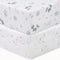 Sammy & Lou Girl Forest 2-Pack Microfiber Fitted Crib Sheet Set, Fits