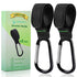 Augwontior Stroller Hooks for Bags, 2 Pack Non-Slip Stroller Clips and Hooks, Adjustable