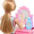 BARWA 43 PCS Doll Accessories Travel Toiletries Clip Bag, Crown, Necklace, Comb for 11.5 inch Doll Xmas Gift