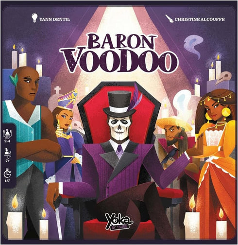 Lucky Duck Games Baron Voodoo Game in Purple