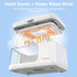 Cozygrow 95-131, 1.5 Baby Wipe Warmer Baby Wet Wipes Dispenser, Diaper Wipe Warmer with LED Light & Transparent Viewing