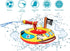 Swimming Summer 3-5 4-8 Pool Floats Kids with Water Gun, Pirate Ship Float for Toddler, Blow Up Pool Toys, Fun Pool
