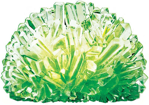4M Glow Crystal Growing Kit - Grow a DIY Crystal Experiment Specimen, A Great Educational STEM Toys Crystal Making Gift for Kids & Teens, Boys & Girls