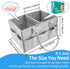 Business Trend Baby Nappy Caddy Collapsible Nursery Organizer Storage Basket for Babies, Portable Holder Tote Bag