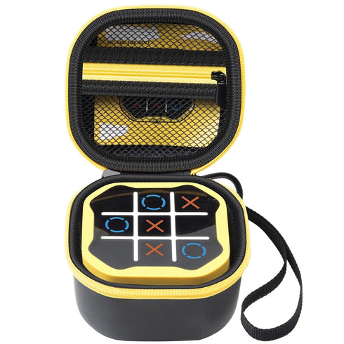 GWCASE Case Compatible with GiiKER Tic Tac Toe Bolt Game - 3-in-1 Handheld Puzzle Game Storage Organizer
