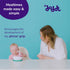 doddl Baby Spoon and Fork Set with Travel Case, Ergonomic Utensils for Self Feeding, BPA Free, Dishwasher Safe