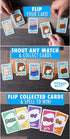 Fast Paced Card Game - Funny Family Game for 2 to 8 Players, Includes Card Holder & 71 Cards