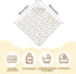 Newborn,35"x35"Universal LAT LEE AND TOWN Winter Baby Car Seat Blanket for Baby Wrap Blanket with Ruffle Hood,Winter