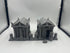 Hautico Church Houses and Ruins Scene - Architecture Terrain Scenery for 18-28mm Miniatures