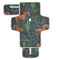WELLDAY Western Cowboy Hats Horses Portable Diaper Changing Pad - Waterproof Foldable Baby
