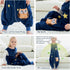 MICHLEY Toddler Sleeping Sack with Feet, Newborn Infant Sleeveless Sleeping Bag, Dark Blue Owl for 3-5T