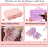 Baby Teeth Keepsake Box, Children Kids Tooth Storage Holder Organizer Printed in English for Child-Wood Memory (Pink)