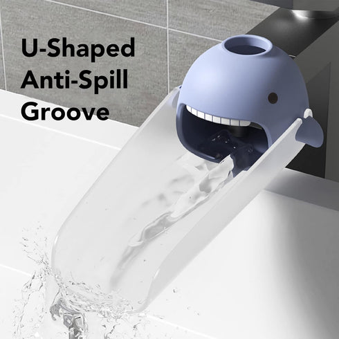 2PCS) Faucet Extender for Toddlers and Kids, fits Sink spout tub for Kitchen and Bathroom. Promotes Hand Washing