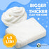 1.3 Lbs/600g Original Stationery Soft Clay for Slime Making - Moldable Modeling Clay for Kids, Blend with Glue