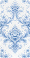 CZXW Blue Floral Botanical Crib Sheets Fitted 52" x 28" Natural Cotton Soft