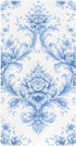CZXW Blue Floral Botanical Crib Sheets Fitted 52" x 28" Natural Cotton Soft