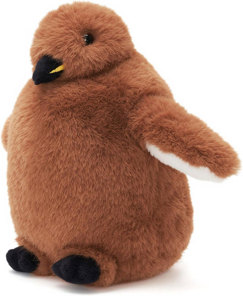OUOZZZ 8" Penguin Plush Stuffed Animal - Mini King Penguin Chick Baby Toy - Soft & Realistic, Travel-Friendly