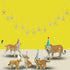 Gemini&Genius Jaguar Toys, Safari Animal Cheetah and Leopard Family Playset Figures, Wildlife World Models, Birthday