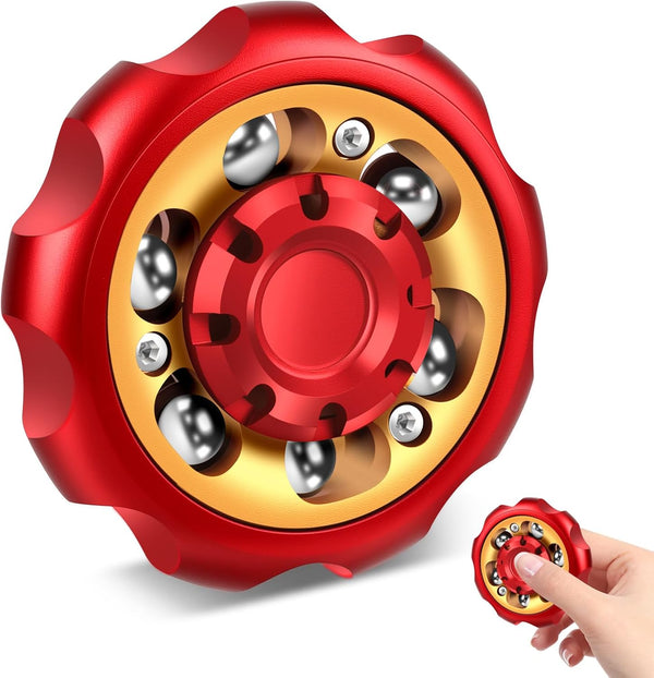 Metal Precision Fidget Spinner - Anxiety Rotator & Restless Fidget Toy, Stress-Relief